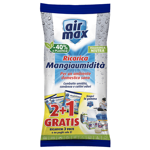 air max deumidificatore mangiaumidità kit 2x450 gr –